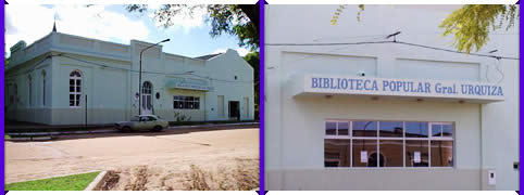 Biblioteca Popular General Urquiza en San Jose