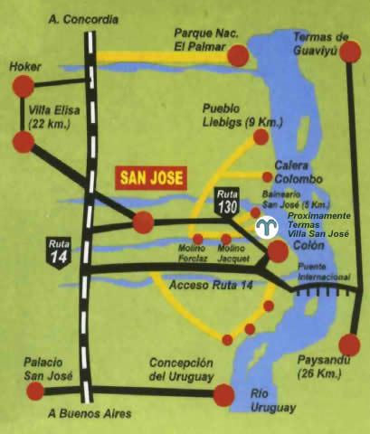 Plano Turistico en San Jose